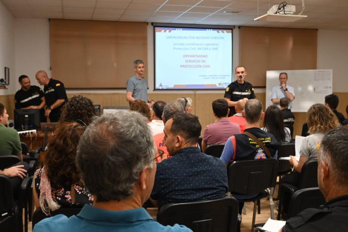 Jornada de coordinación operativa de incendios forestales