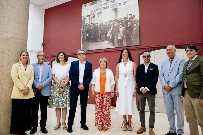 Acto de entrega del archivo de Joaquín Costa