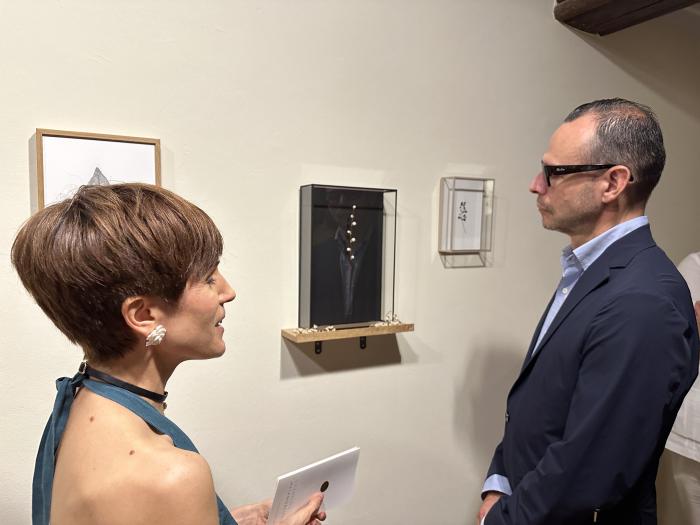 Inauguración de la exposición ‘Silencio y Metamorfosis’ en el Museo Juan Cabré de Calaceite.