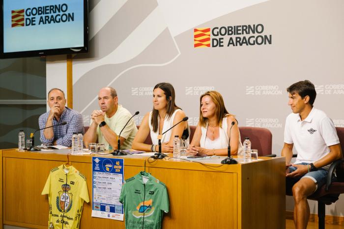 Presentación de la Vuelta Ciclista al Bajo Aragón.