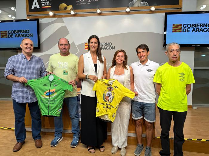 Presentación de la Vuelta Ciclista al Bajo Aragón.