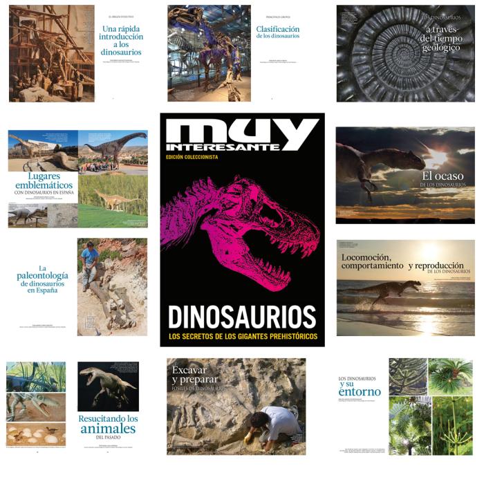 Imágenes de las publicaciones en la revista 'Muy Interesante'.