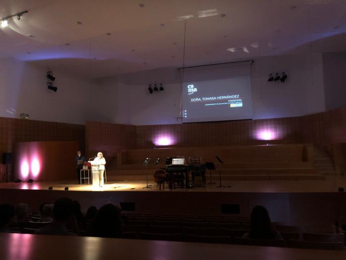 La inauguración del curso ha tenido lugar en el auditorio Eduardo del Pueyo.