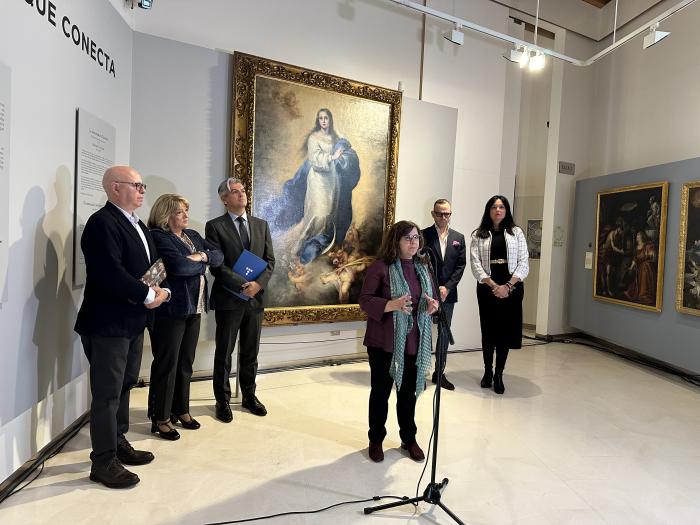 Presentación del proyecto ‘El arte que conecta’ del Museo del Prado en el Museo de Huesca.