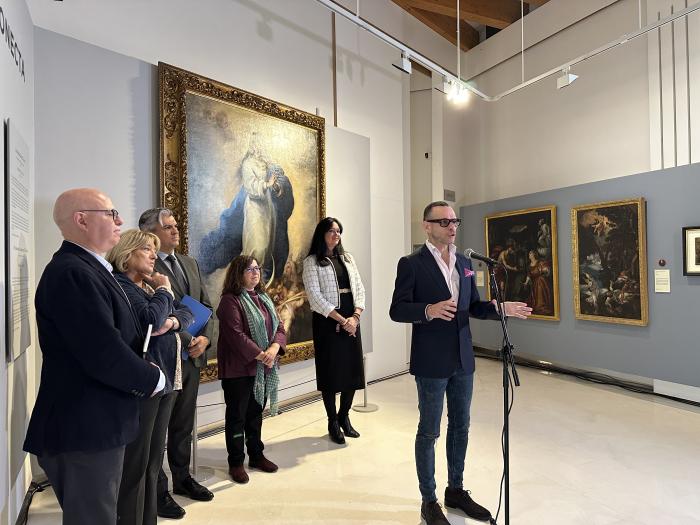 Presentación del proyecto ‘El arte que conecta’ del Museo del Prado en el Museo de Huesca.