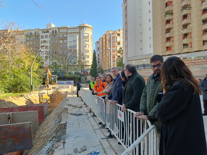 La zona donde se desarrollan las obras.