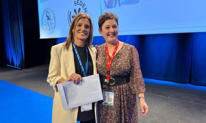 Concha Álamo recibe el premio
