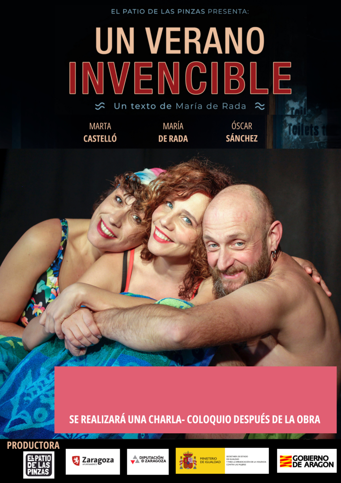 La obra de teatro ‘Un verano invencible’, de Teatro Foro, forma parte de la programación organizada por Cultura para conmemorar el 25N.