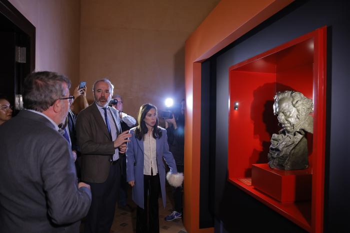 Inauguración de la exposición 'Goya, del Museo al Palacio'.