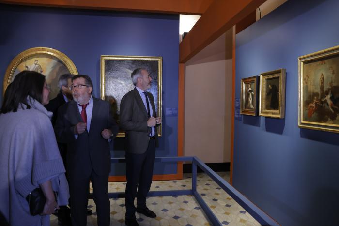 Inauguración de la exposición 'Goya, del Museo al Palacio'.