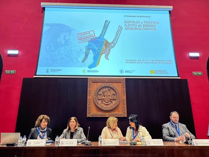 Inauguración del II Congreso internacional sobre expolio y tráfico ilícito de bienes arqueológicos.