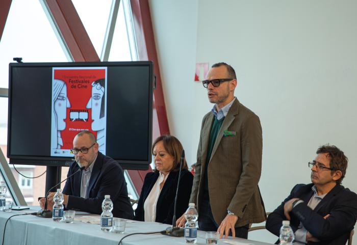 Presentación del primer Encuentro Nacional de Festivales de Cine.