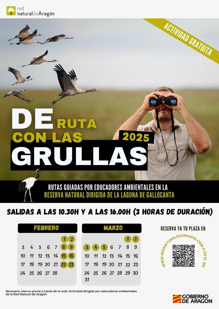 Cartel con las actividades previstas.