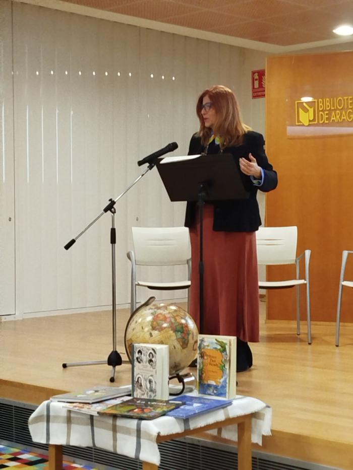 A la final autonómica ha asistido la directora provincial de Educación en Zaragoza, María Jesús Cruz Gimeno.