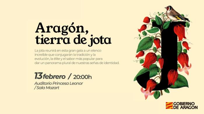 Este jueves comienza la segunda edición de las galas 'Aragón, tierra de jota'.