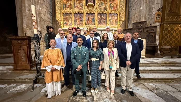 La consejera ha asistido esta tarde al acto central del Juramento de los Compromisarios en Caspe.
