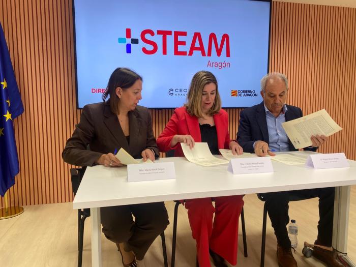 El Instituto Aragonés de Empleo se une a la Alianza + STEAM Aragón