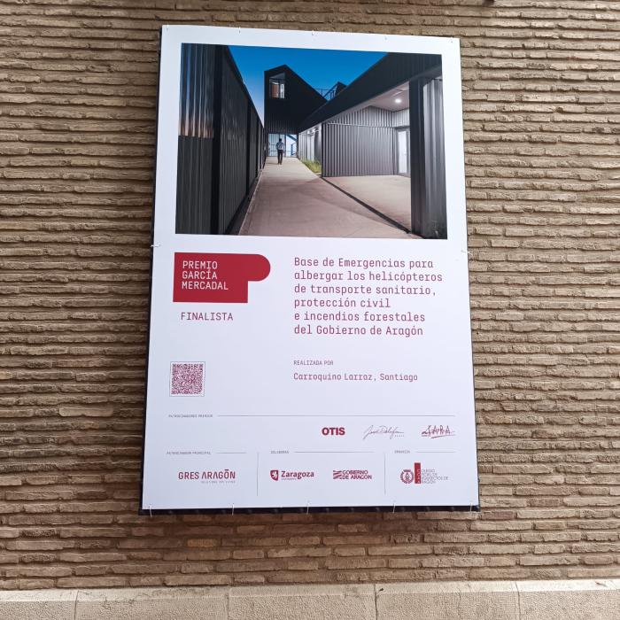 Imagen del artículo El proyecto de la base de emergencias de Villanueva de Gállego, finalista del premio García Mercadal de arquitectura