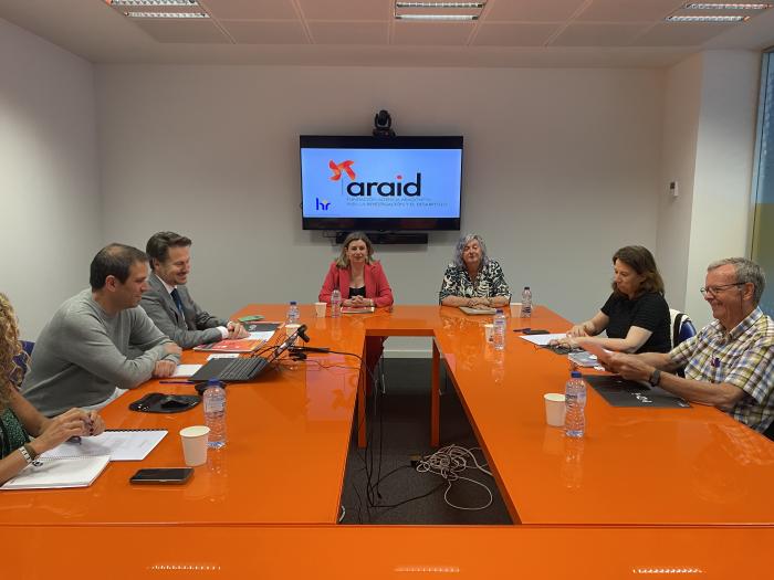 Reunión, este mediodía, del Patronato de la Fundación ARAID
