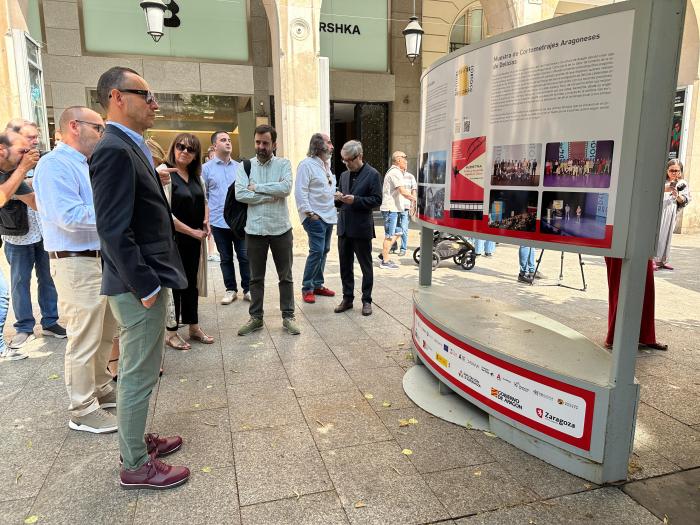 Imagen del artículo Una exposición en el Paseo de la Independencia muestra la riqueza y diversidad del panorama cinematográfico aragonés