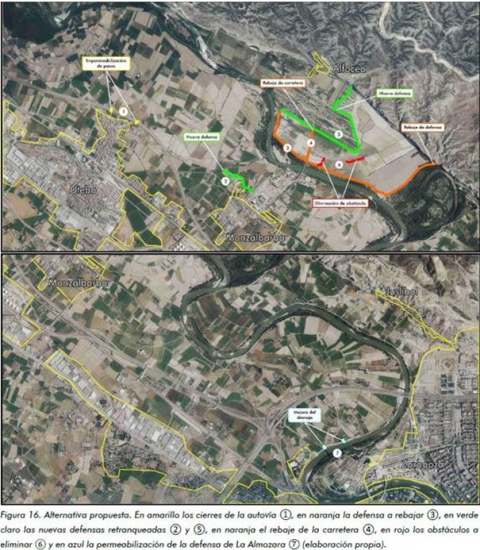 Image 1 of article La alternativa de Ebro Resilience de adaptación a las inundaciones en el tramo Utebo-Zaragoza se presenta en un taller público