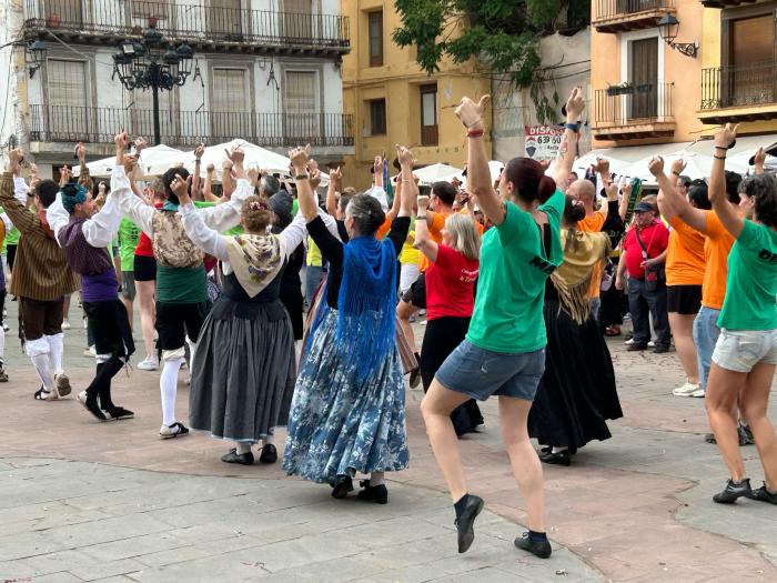 Boleto de Caspe, en el Encuentro de Comunidades Aragonesas del Exterior