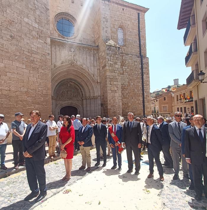 Un momento de la procesión.