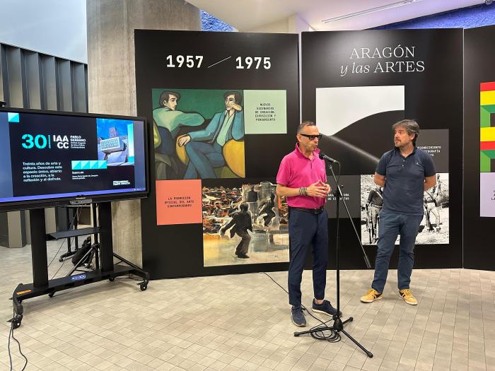 Presentación de los actos de celebración del 30 aniversario del IAACC Pablo Serrano.