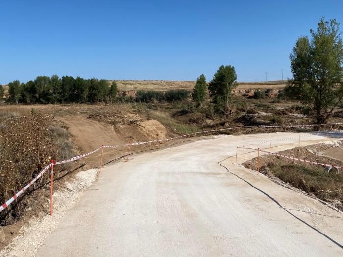 Imagen del artículo El Gobierno de Aragón habilita un paso provisional que permite ya entrar y salir de Almochuel