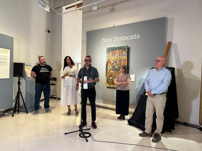 Imagen del artículo El Museo de Huesca incorpora una lápida romana y la tabla de 'La dormición de la Virgen María' a su colección permanente