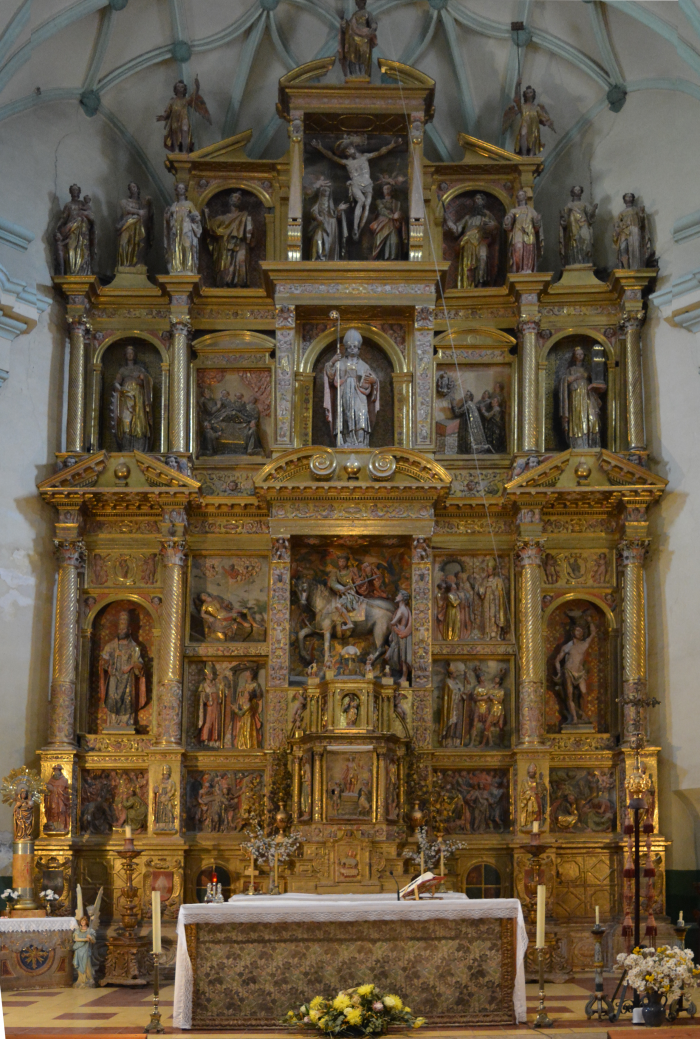 Imagen del artículo Patrimonio Cultural restaurará el retablo mayor de la Iglesia de San Martín del Río con una inversión de 171.820 euros
