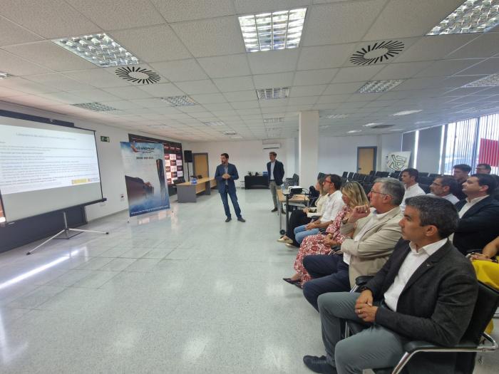 Un momento de la presentación.