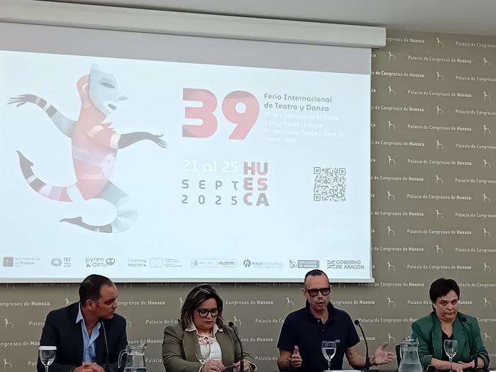 Presentación de la 39 edición de la Feria Internacional de Teatro y Danza de Huesca.