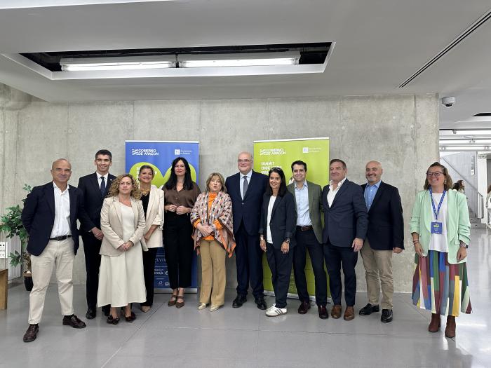 Acto de inauguración del Summit de Educación Infantil en Huesca.