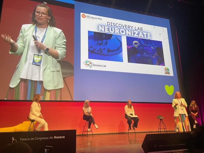 Docentes que han participado en la actividad "Todo al 10" en el Summit de Educación Infantil
