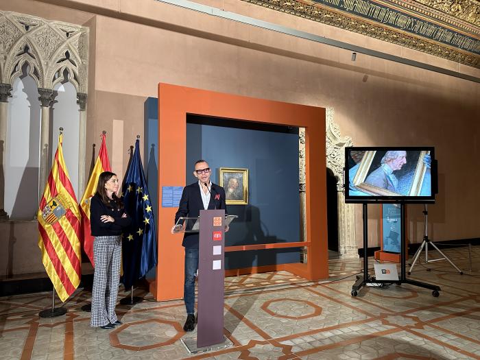 Presentación de la nueva obra invitada de la exposición “Goya, del Museo al Palacio”.
