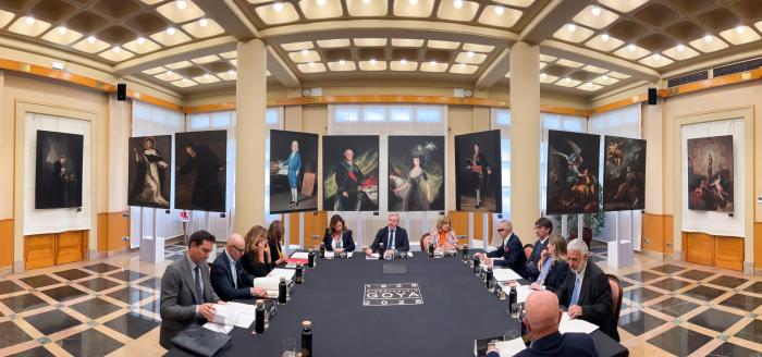 Primera reunión de la Comisión Autonómica del Bicentenario de Goya.