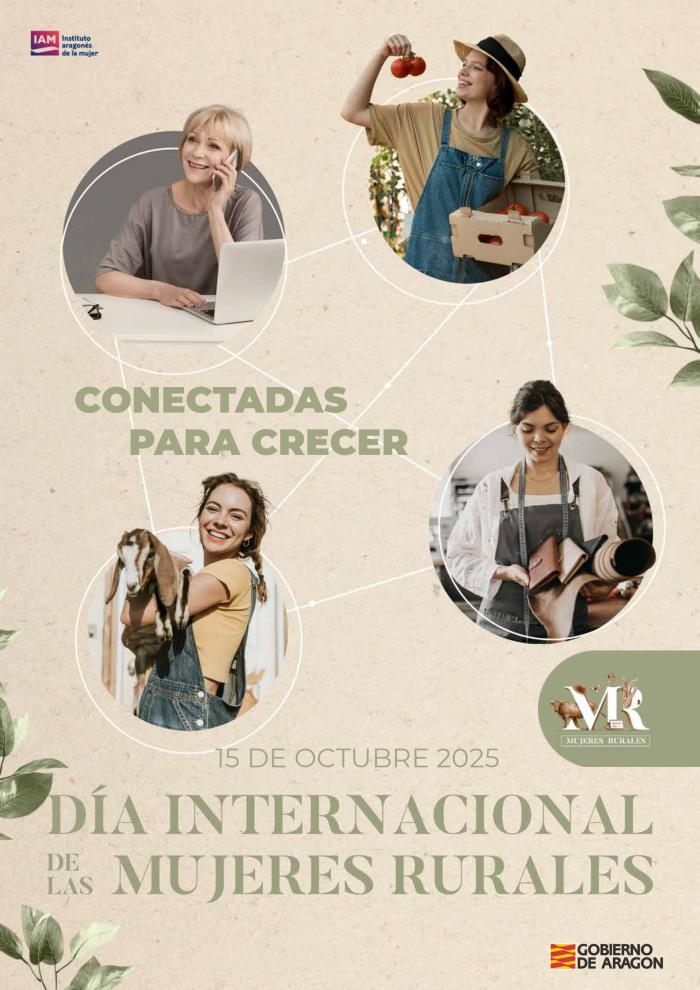 El Gobierno de Aragón reivindica el importante papel de las mujeres en el medio rural
