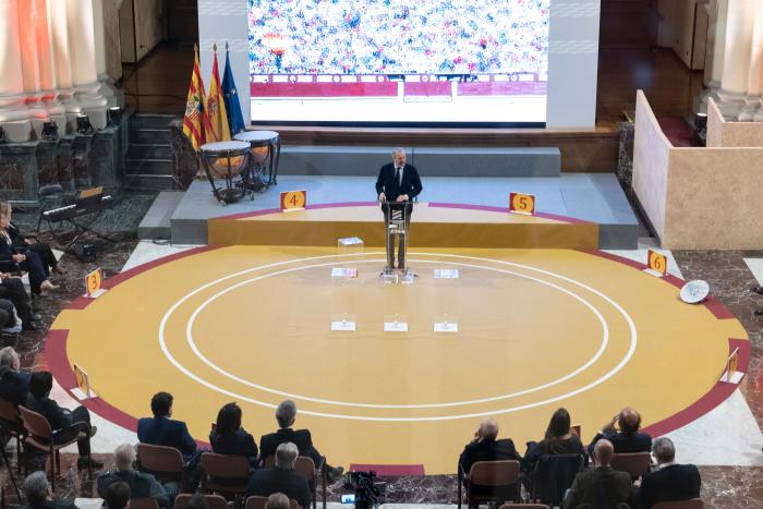 Acto de entrega de los premios Nicanor Villalta 2024