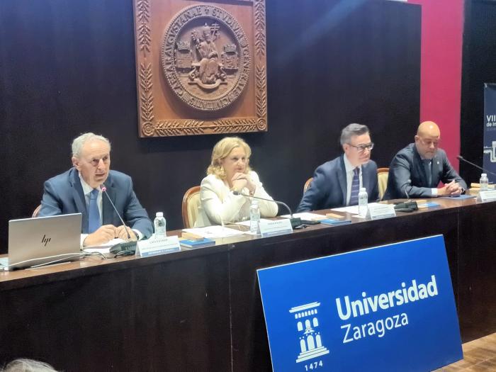 El director del IAA, Luis Estaún, ha participado en la inauguración de las jornadas.