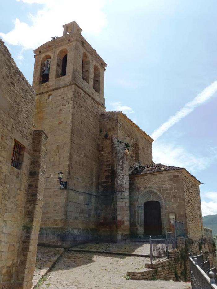 Iglesia de Nuestra Señora de la Purificación de la localidad zaragozana de Los Pintanos.