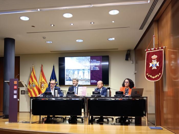 Presentación del libro dedicado al Monasterio de San Juan de la Peña, esta tarde en el Palacio de la Aljafería.