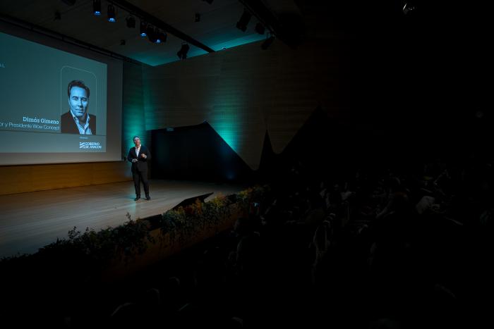 Dimas Gimeno ha explicado su experiencia como empresario del comercio