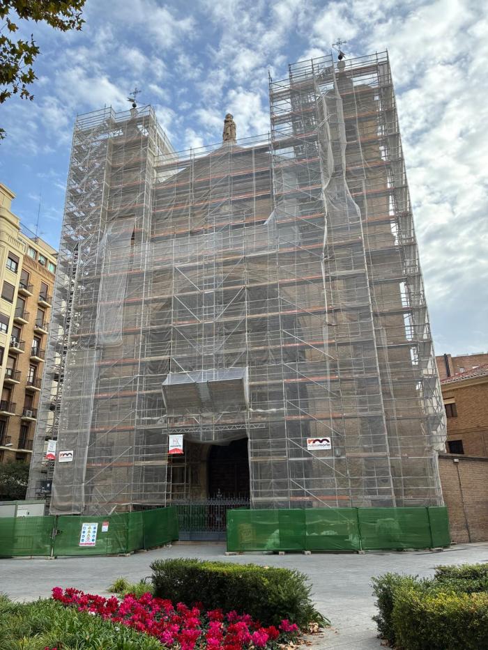 Basílica de Santa Engracia en Zaragoza.