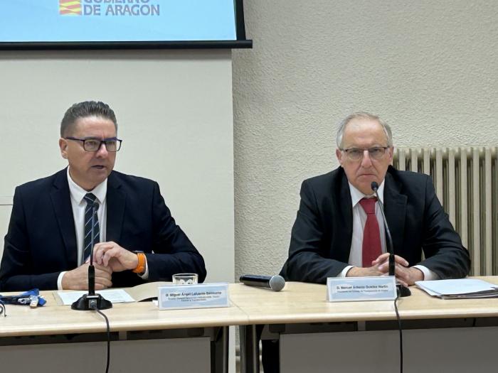 Lafuente y Guedea, en la inauguración de la jornada de transparencia