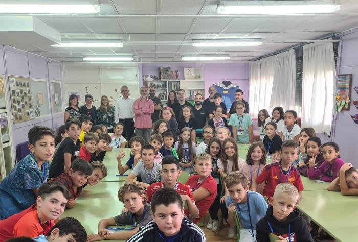 En imagen de archivo, alumnado participante en la actividad en el CRIE Venta del Olivar en temporadas anteriores.