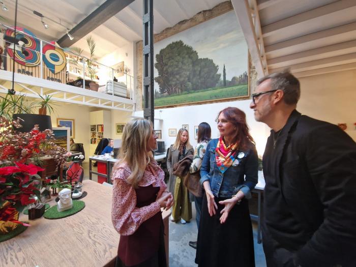 La vicepresidenta, Mar Vaquero, ha participado en la presentación de Aragón a Mano