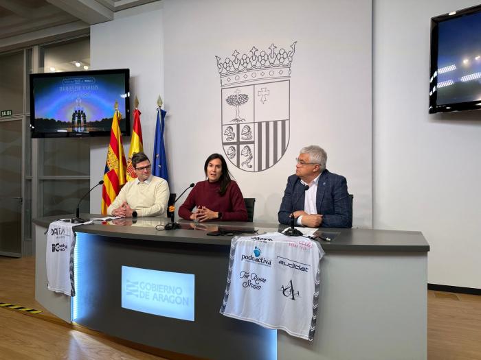Presentación del partido de baloncesto 3x3 solidario a favor de Aspanoa.