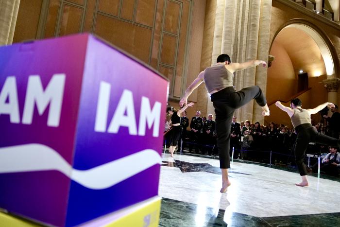 Acto del 25N, en la Sala de la Corona