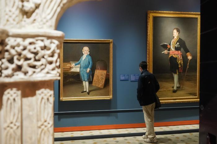 Exposición 'Goya, del Museo al Palacio'.